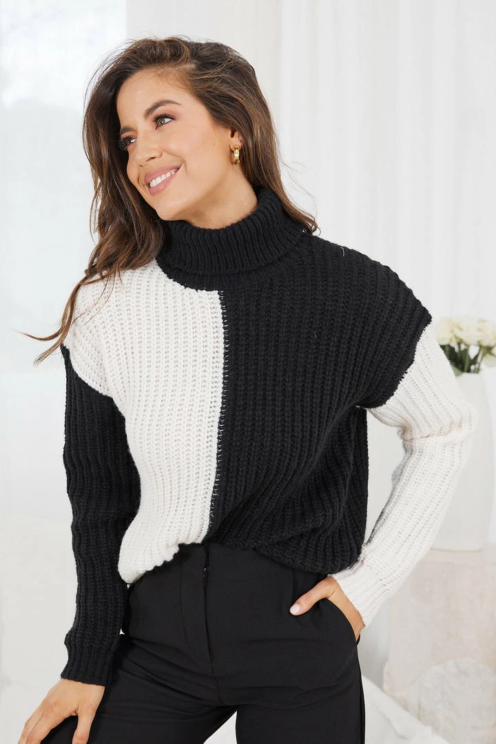 Pink Diamond Ronnieta Knit - Multi 3 Pink Diamond Ronnieta Knit - Multi