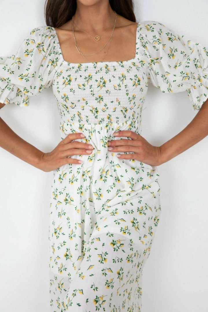 Reverse DRESSES Royse Dress - White Floral 6 Reverse DRESSES Royse Dress - White Floral