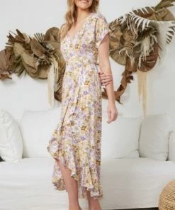 Rock Denim Tangerine Dress - Floral Print 9 Rock Denim Tangerine Dress - Floral Print