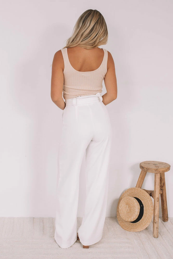 Style State CLOTHING Alma Pants - White 4 Style State CLOTHING Alma Pants - White