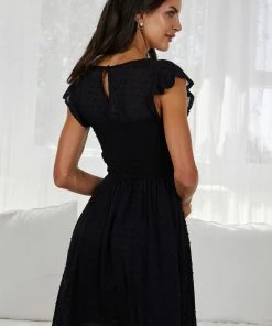 Miracle Fashion DRESSES Sahanie Dress - Black