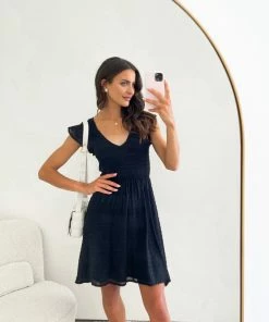 Miracle Fashion DRESSES Sahanie Dress - Black
