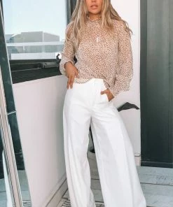 Main St Rock Pants - White