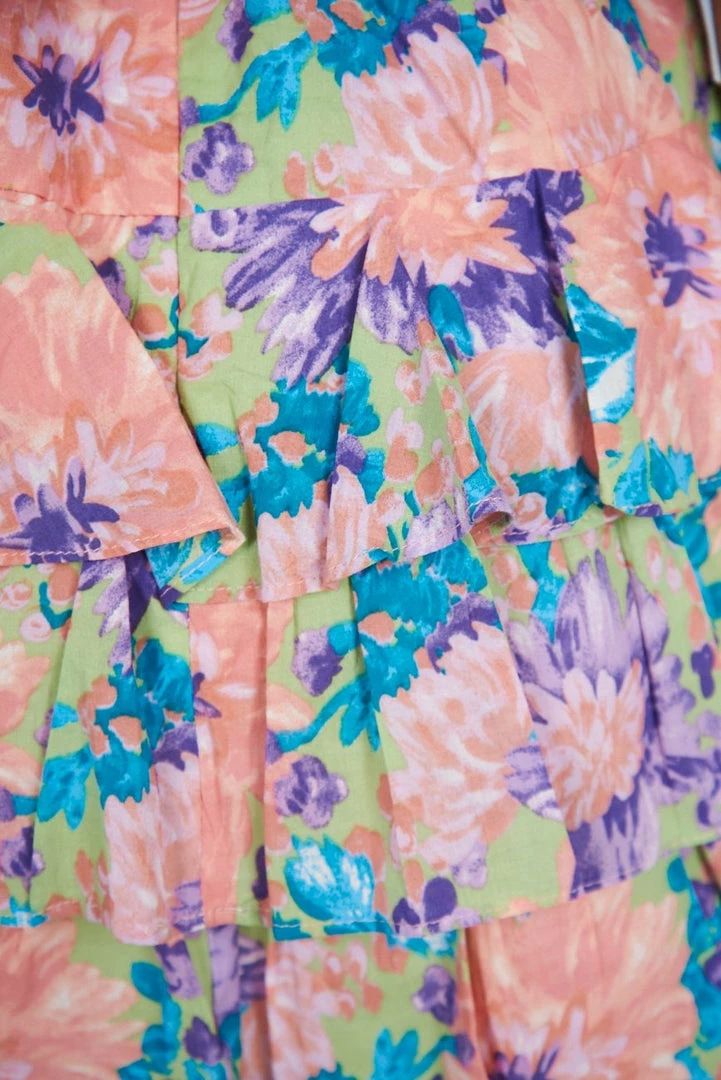 Willo Fashion DRESSES Santos Playsuit - Mint Print 8 Willo Fashion DRESSES Santos Playsuit - Mint Print