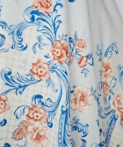 WeLove Fashion DRESSES Sarmie Dress - Blue Floral