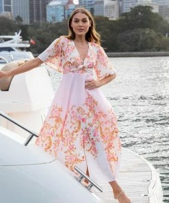 WeLove Fashion DRESSES Sarmie Dress - Pink Floral