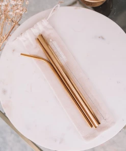 Alibaba Metal Straws - Gold