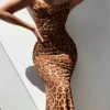 Seven Wonders (PremGroup) Dion Mesh Dress - Leopard