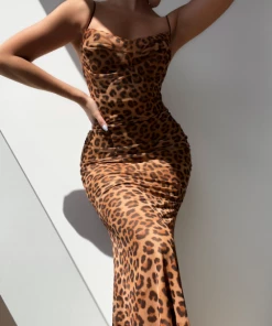 Seven Wonders (PremGroup) Dion Mesh Dress - Leopard