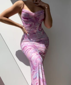 Seven Wonders (PremGroup) DRESSES Etoile Mesh Dress - Pink