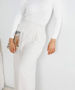 Miracle Fashion Shafaelle Pants - Beige