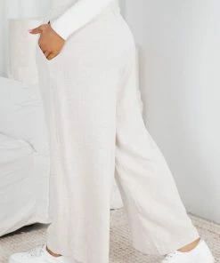 Miracle Fashion Shafaelle Pants - Beige