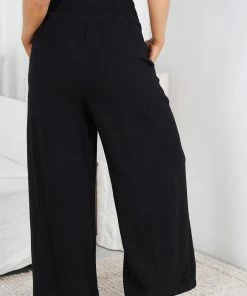 Miracle Fashion Shafaelle Pants - Black