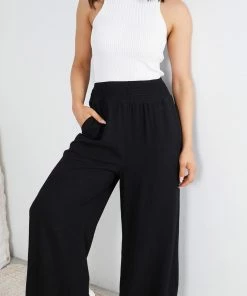 Miracle Fashion Shafaelle Pants - Black