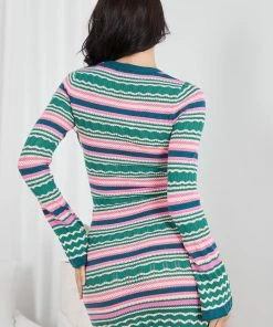 Desire Shiela Knit Dress - Multi DRESSES