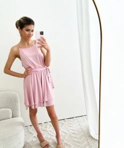 HQ Fashion Shikka Dress - Blush