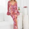 Wild Ginger Shilah Dress - Pink Print DRESSES
