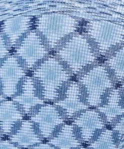 Qtrend Fashion PTY LTD DRESSES Skyie Knit Dress - Blue Print