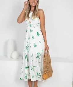 Reverse DRESSES Snacked Dress - White Print