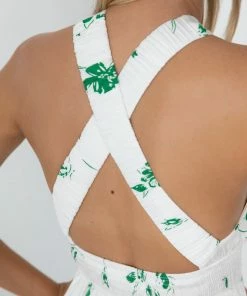 Reverse DRESSES Snacked Dress - White Print