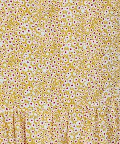 HQ Fashion Sparks Dress - Yellow Print DRESSES