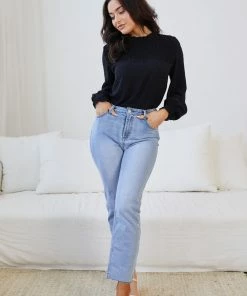 Dream House Starlette Blouse - Black Tops 13 Dream House Starlette Blouse - Black Tops