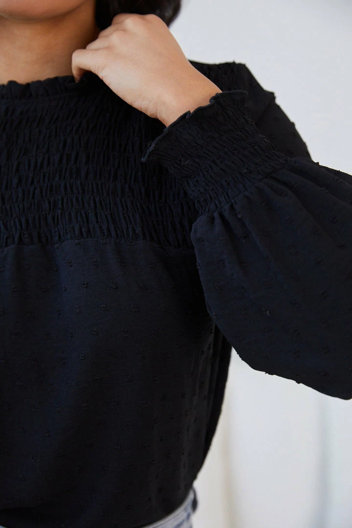 Dream House Starlette Blouse - Black Tops 9 Dream House Starlette Blouse - Black Tops