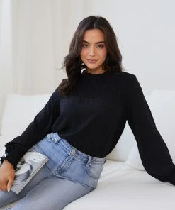 Dream House Starlette Blouse - Black Tops 14 Dream House Starlette Blouse - Black Tops