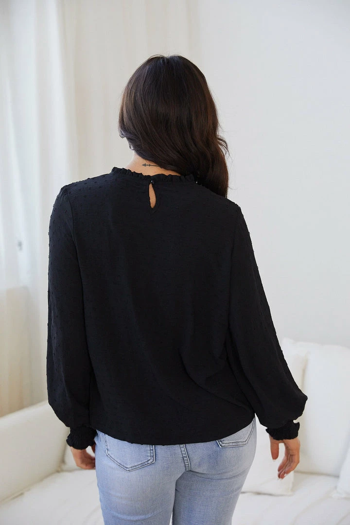 Dream House Starlette Blouse - Black Tops 4 Dream House Starlette Blouse - Black Tops