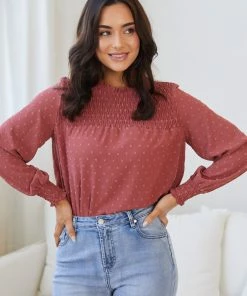 Dream House Starlette Blouse - Rust