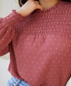 Dream House Starlette Blouse - Rust 15 Dream House Starlette Blouse - Rust