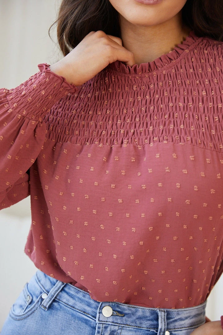 Dream House Starlette Blouse - Rust 9 Dream House Starlette Blouse - Rust