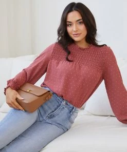 Dream House Starlette Blouse - Rust 14 Dream House Starlette Blouse - Rust