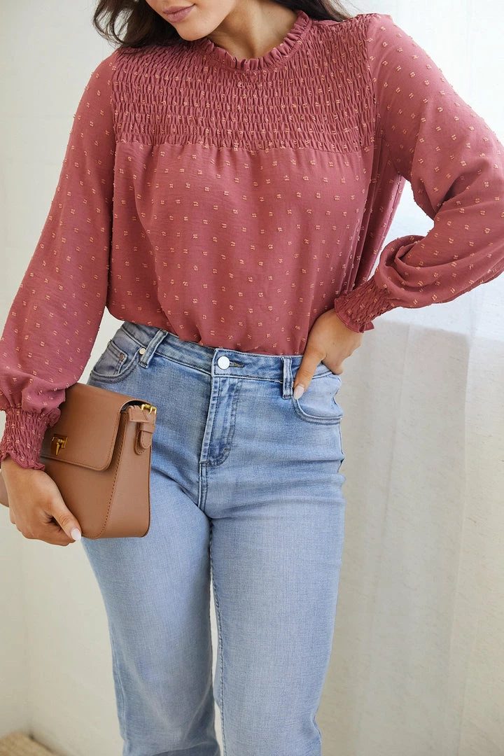 Dream House Starlette Blouse - Rust 6 Dream House Starlette Blouse - Rust