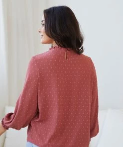 Dream House Starlette Blouse - Rust