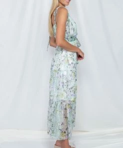 Style State Streama Dress - Mint Print