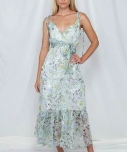 Style State Streama Dress - Mint Print