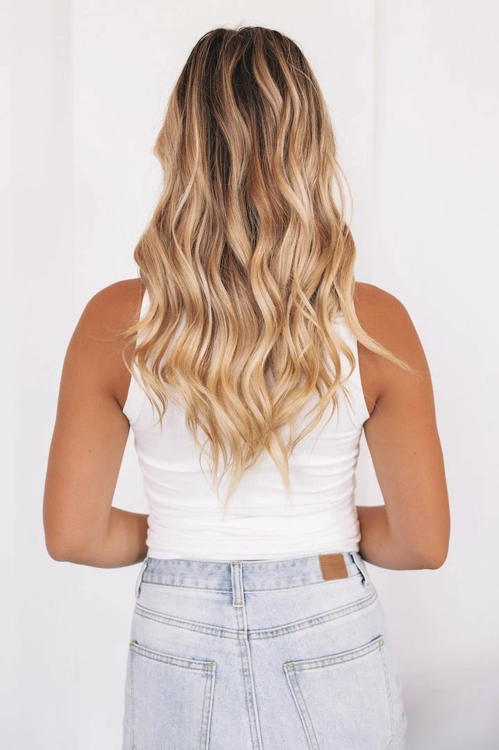 Sunny Girl Subtle Singlet - White 4 Sunny Girl Subtle Singlet - White