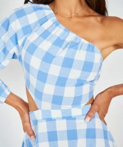Reverse DRESSES Summa Dress - Blue Gingham 20 Reverse DRESSES Summa Dress - Blue Gingham