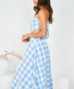Reverse DRESSES Summa Dress - Blue Gingham 15 Reverse DRESSES Summa Dress - Blue Gingham
