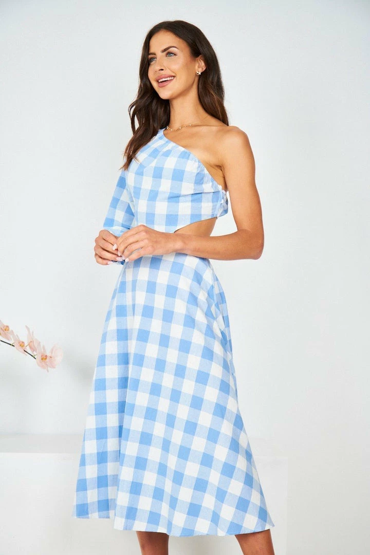 Reverse DRESSES Summa Dress - Blue Gingham 7 Reverse DRESSES Summa Dress - Blue Gingham
