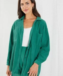 Style Box Suzanne Skirt - Green CLOTHING 12 Style Box Suzanne Skirt - Green CLOTHING