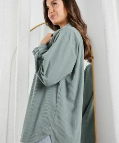 Style Box Tops Suzanne Shirt - Khaki