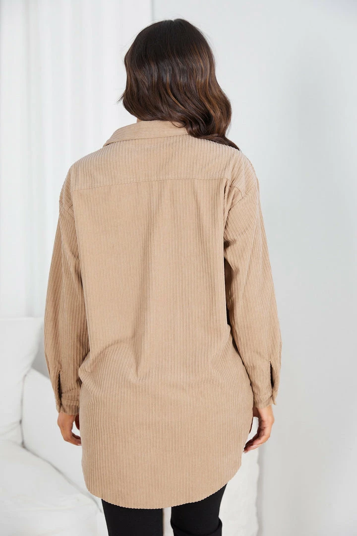 Style Box CLOTHING Suzanne Shirt - Mocha 4 Style Box CLOTHING Suzanne Shirt - Mocha