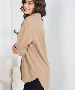 Style Box CLOTHING Suzanne Shirt - Mocha 11 Style Box CLOTHING Suzanne Shirt - Mocha