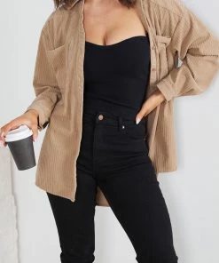 Style Box CLOTHING Suzanne Shirt - Mocha 12 Style Box CLOTHING Suzanne Shirt - Mocha