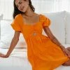 Reverse Suzzette Dress - Orange DRESSES 2 Reverse Suzzette Dress - Orange DRESSES