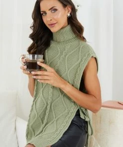 YH & Co (Chloe Yip) Sylvie Knit - Sage