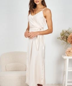 Esther The Label Laguna Dress - Champagne
