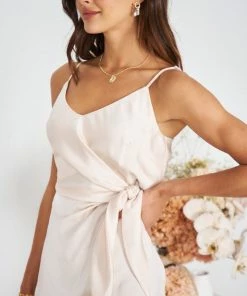 Esther The Label Laguna Dress - Champagne